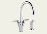 Trevi Two Handle Kitchen Faucet w/ Sprayer Trevi Two Handle Kitchen Faucet w/ Sprayer