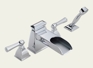 Vesi Channel Whirlpool Faucet with Hand Shower Vesi Channel Whirlpool Faucet with Hand Shower