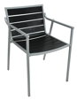 Morena Stk, Stacking Arm Chair