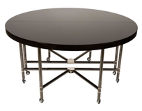K-Base Dining Table On Casters K-Base Dining Table On Casters