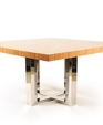 Metal Solitaire Dining Table