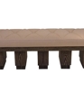 Blocky Bench Upholstered And Oak Blocky Bench Upholstered And Oak
