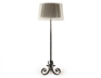Hammered Iron Floor Lamp