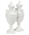 Greek Key Covered Urn