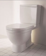 Duravit D19051 - Starck 3 Elongated Two-Piece Toilet