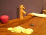 OMAX Wooden Faucets - Robin Basin mixer - Beech Wood OMAX Wooden Faucets - Robin Basin mixer - Beech Wood