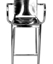 HUDSON COUNTER STOOL WITH ARMS by Philippe Starck