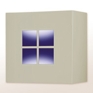 ADA Art Sconce w/ Square Accent Windows ADA Art Sconce w/ Square Accent Windows