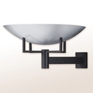 Orion Metal Bowl w/ Arm Wall Sconce