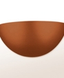 Norfolk Metal Bowl with Backlight Wall Sconce Norfolk Metal Bowl with Backlight Wall Sconce