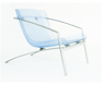 Outdoor Club Chair and Ottoman