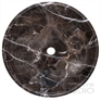 Natural Stone Vessel Sink w/ Lip - Emperador Natural Stone Vessel Sink w/ Lip - Emperador