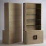 Info/BC-130A Bookcase with Lateral File Base