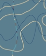Silk Road Weaves : ELEMENTS / Waterways - Wool and Silk, 100 knots Silk Road Weaves : ELEMENTS / Waterways - Wool and Silk, 100 knots