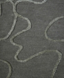 Silk Road Weaves : LOOPY GEMS - Liquid Silver - Wool and Silk, 100 knots Silk Road Weaves : LOOPY GEMS - Liquid Silver - Wool and Silk, 100 knots