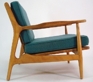 Danish modern armchair