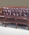 Unique furniture Egyptian Revival carved & parcel gilt sofa