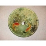 Koi and Lilies Glass Vessel Sink Koi and Lilies Glass Vessel Sink