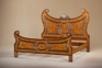 Pollard oak and silver leaf bed Unique Luxury Furniture Pollard oak and silver leaf bed Unique Luxury Furniture