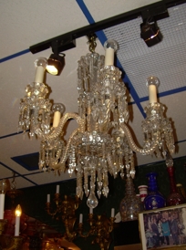 Clear color Baccarat slight chandelier