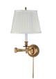 SWING ARM CANDLESTICK WALL LAMP