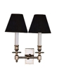 FRENCH LIBRARY DOUBLE SCONCE
