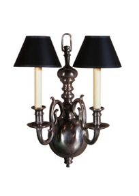 18th CENTURY TWO-LIGHT SCONCE