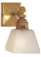 EARLE'S FACETED 1 LIGHT SCONCE