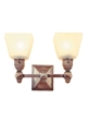 EARLE'S FACETED 2 LIGHT SCONCE
