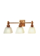 EARLE'S FACETED 3 LIGHT SCONCE