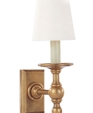 SINGLE LIGHT CLASSIC WALL SCONCE
