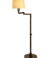 CHUNKY ADJUSTABLE SWING ARM FLOOR LAMP