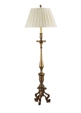 ENGLISH CANDLESTAND FLOOR LMP