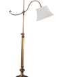 OVERSEAS ADJUSTABLE HEIGHT DOWNBRIDGE FLOOR LAMP