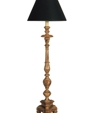 LARGE ITALIAN CANDLE FLOOR LAMP