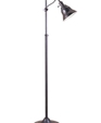 BOSTON ADJUSTABLE DOWNBRIDGE FLOOR LAMP IN BRONZE BOSTON ADJUSTABLE DOWNBRIDGE FLOOR LAMP IN BRONZE