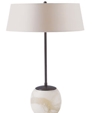 TERRI TALL IN ALABASTER WITH BRONZE ACCENTS