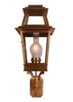 FRENCH RAILROAD STATION LANTERN ALL GLASS