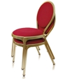 Esther Oval Back Stacking Chair