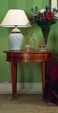 Charlottenlund  Side Table with Brass Casters