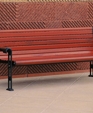 Bristol Series - Bench with Armrests