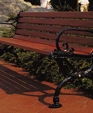Old Forge Series - Bench with Armrests