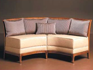 TKNY Rattan Banquette