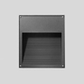 Recessed wall with shielded light source