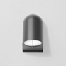 Surface wall with shielded light source
