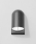 Surface wall with shielded light source