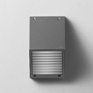 Surface wall with shielded light source