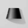 Surface wall with shielded light source