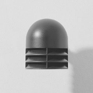 Surface wall with shielded light source