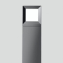Bollard - square with diffused light source